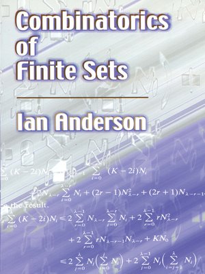 cover image of Combinatorics of Finite Sets
